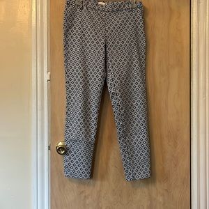 H&M dress pants patterned